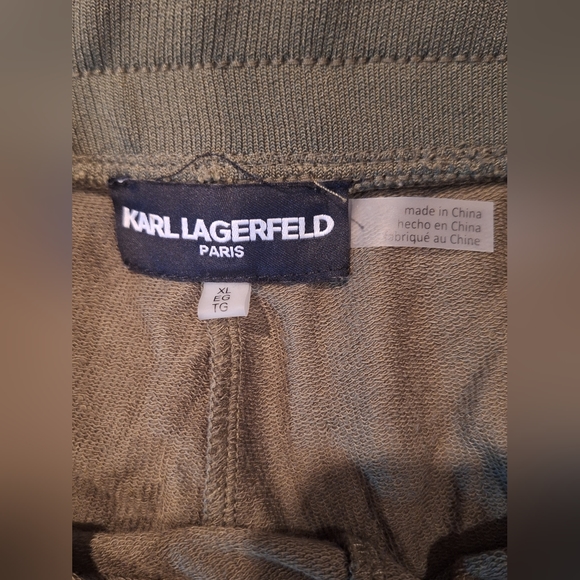 Karl Lagerfeld ParisLogo-Detail Mesh Bomber Jacket - Picture 11 of 12